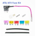 Complete KIT. MiniUSB BDP Hardwire + Add-a-Circuit Fuse Tap Piggy Back Fuse Holder 12/24V ( ATO/ATV, Mini, MIcro ) 